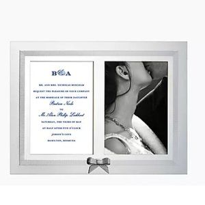 kate spade Grace Avenue Double Invitation wedding Frame new in box *PLEASE READ*